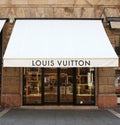 Louis Vuitton shop Royalty Free Stock Photo