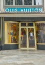 Louis Vuitton shop in Cologne, Germany Royalty Free Stock Photo