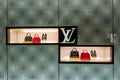 Louis Vuitton bag store shop window Royalty Free Stock Photo