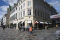 Louis Vuitton store on Amagertorv on stroget covid-19