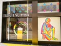 Louis Vuitton store LVMH, Miami design district, Florida, US Royalty Free Stock Photo