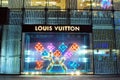 Louis Vuitton store.