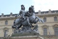 Louis XIV on a horse