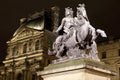 Louis XIV Statue at The Louvre in Paris