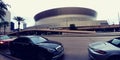 Louisiana New orleans superdome saints Royalty Free Stock Photo