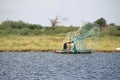 Louisiana Shrimp Barge