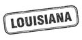 Louisiana stamp. Louisiana grunge isolated sign.