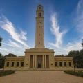 LSU clock tower Royalty Free Stock Photo