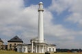 Louisville Water Tower. To make the pump less industrial looking, the buildings were disguised as a Roman temple complex II Royalty Free Stock Photo