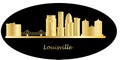 Louisville detail skyline with bridge