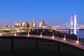 Louisville, Kentucky skyline at dawn Royalty Free Stock Photo