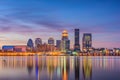 Louisville, Kentucky, USA Skyline Royalty Free Stock Photo