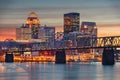 Louisville, Kentucky, USA Skyline on the River