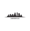 Louisville skyline Royalty Free Stock Photo