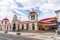 Loule, Portugal - June, 2017. View of the beautiful market of Loule city, Portugal. Royalty Free Stock Photo