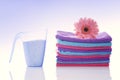 Loundry, cleaning products Royalty Free Stock Photo