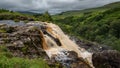 The Loup of Fintry waterfalls near Stirling