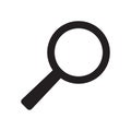 Loupe icon. Search icon. Magnifying glass icon, magnifier symbol.