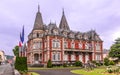 Lourdes hotel de ville, the city hall building in the Pyrenees Orientals town in France Royalty Free Stock Photo