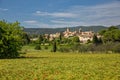 Lourmarin, a small medieval village in the Luberon Royalty Free Stock Photo