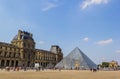 Lourve museum in Paris Royalty Free Stock Photo