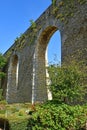 Louveciennes; France - september 9 2019 : aqueduct