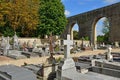 Louveciennes; France - september 9 2019 : aqueduct