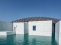 The Louvre, Abu Dhabi, by architect Jean Nouvel. Royalty Free Stock Photo