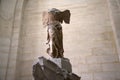 Louvre musee nike samotracia Royalty Free Stock Photo