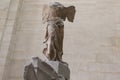 Louvre musee nike samotracia Royalty Free Stock Photo