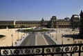 Louvre museum circle court