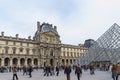 Louvre museum in France Royalty Free Stock Photo