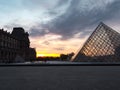 The Louvre Museum of France. Travelers want to see it once