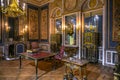 Louvre museum hallway royal room luxuriously decorated dated from Henry the second French king