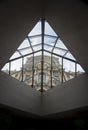 Louvre Museum Inside Pyramid