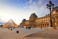 Louvre Museum Paris Royalty Free Stock Photo
