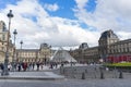 Louvre museum in Paris Royalty Free Stock Photo