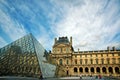 Louvre Museum with Pei Pyramid