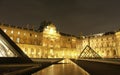 Louvre at night 1