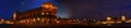 Louvre at night