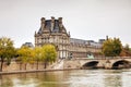 Louvre palace in Paris, France