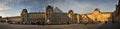 Louvre panorama. Paris