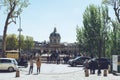 Louvre - Paris France city walks travel shoot Royalty Free Stock Photo