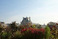 The Louvre and Tuilleries Gardens Royalty Free Stock Photo