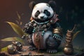 Lovable Panda: Unreal Engine 5\'s Hyper-Detailed Masterpiece