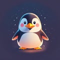 The lovable and waddling penguin can create a fun and adorable t-shirt design.