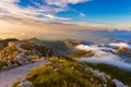 Lovcen Mountains National park at sunset - Montenegro