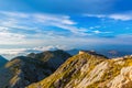 Lovcen Mountains National park at sunset - Montenegro