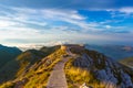 Lovcen Mountains National park at sunset - Montenegro