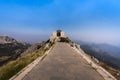 Lovcen National Park - Steep path to Njegusi mausoleum surrounded by mountains, Cetinje municipality, Montenegro